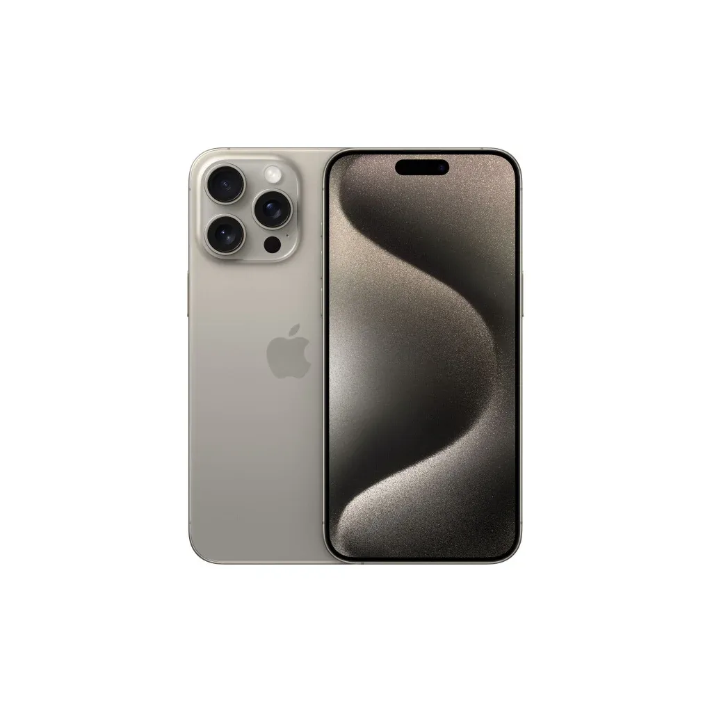 Мобільний телефон Apple iPhone 15 Pro Max 256Gb Natural Titanium (REF B) BREEZY (2BMU793)