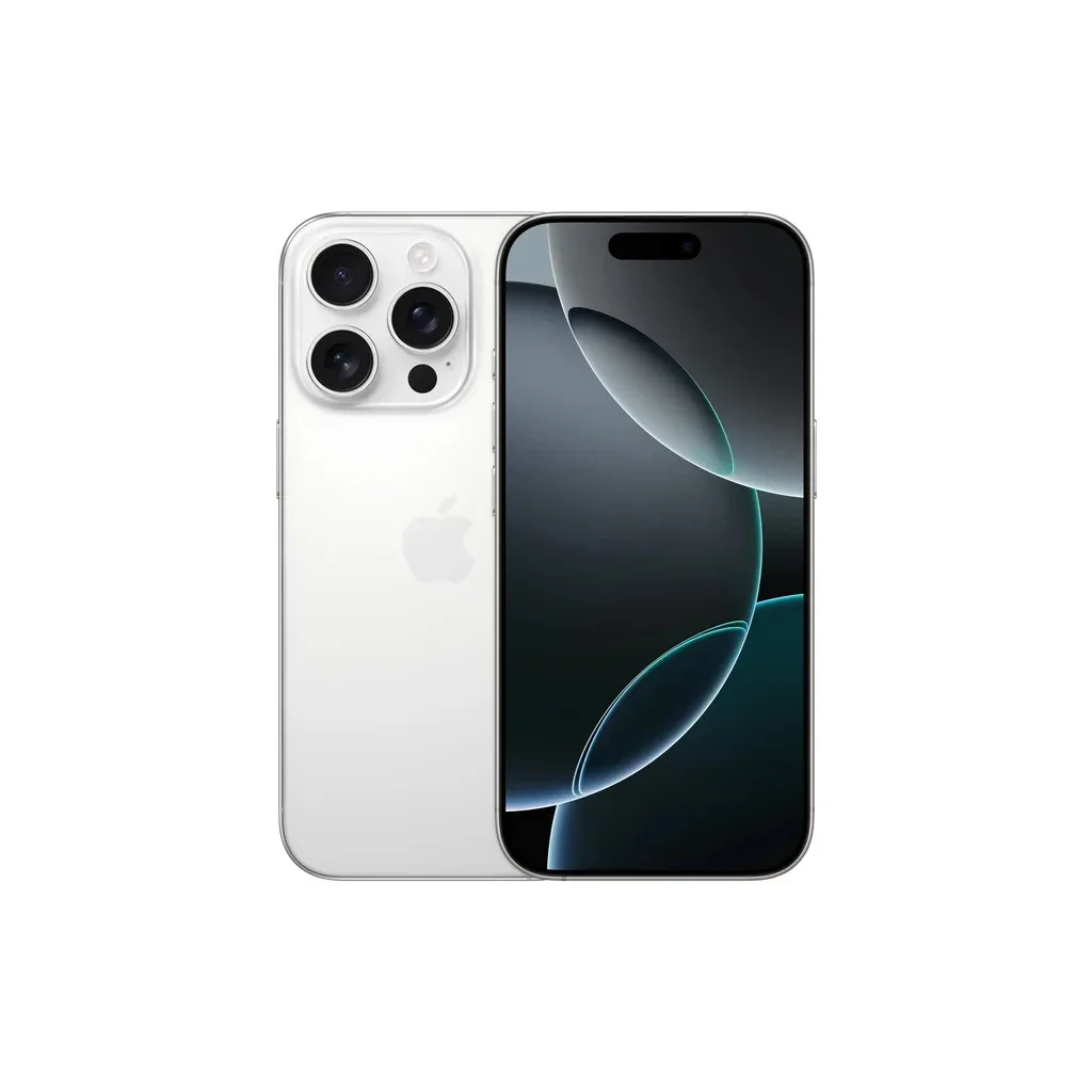 Мобільний телефон Apple iPhone 16 Pro 256Gb eSim White Titanium (Grade B) USED (iP16Pr2eWhT_B)