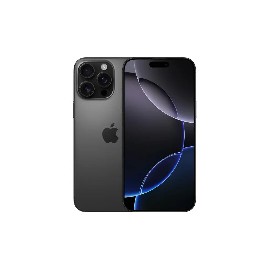 Мобільний телефон Apple iPhone 16 Pro Max 256Gb Black Titanium (Grade B) USED (iP16PM25BkT_B)