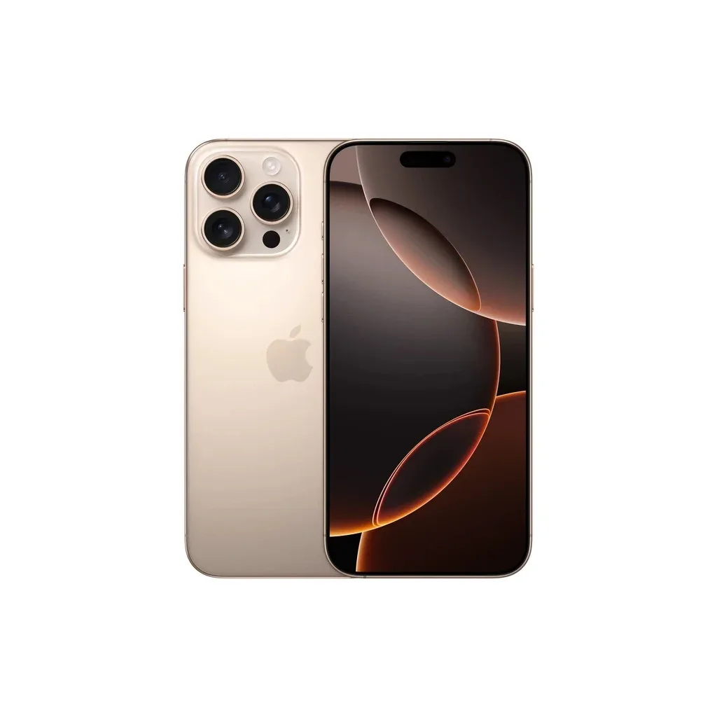 Мобільний телефон Apple iPhone 16 Pro Max 256Gb Desert Titanium (Grade A) USED (iP16PM25DeT_A)