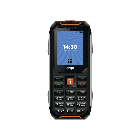 Мобільний телефон Ergo E182 Black Orange