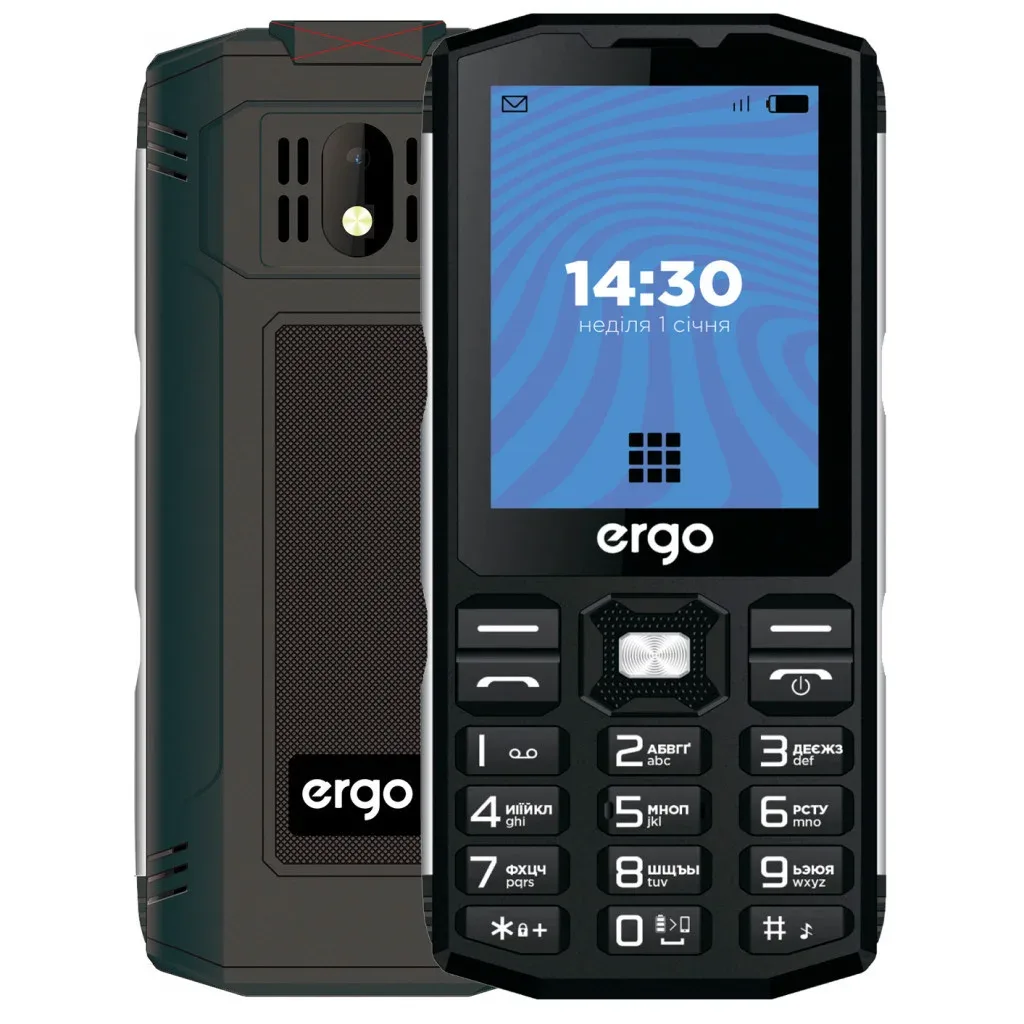 Мобільний телефон Ergo E282 Black