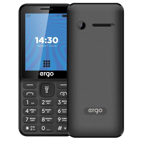 Мобільний телефон Ergo E284 Black