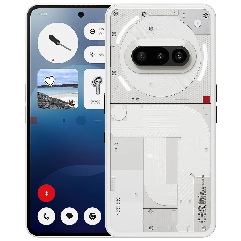 Мобільний телефон Nothing Phone (3a) 8/128Gb White (920020W)