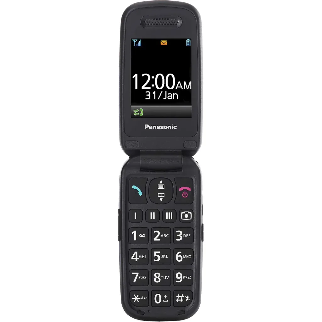 Мобільний телефон Panasonic KX-TU446 Black (KX-TU446EXB)
