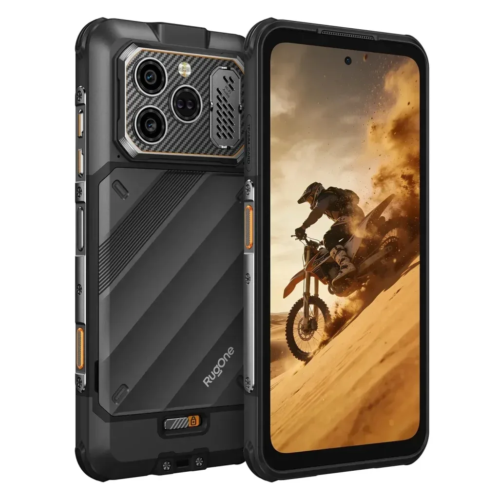 Мобільний телефон RugOne Xever 8 8/128GB Black (6979400350197)