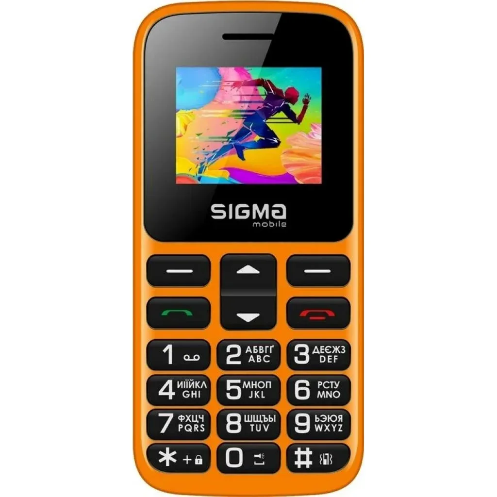 Мобільний телефон Sigma Comfort 50 HIT2020 Orange (4827798120934)