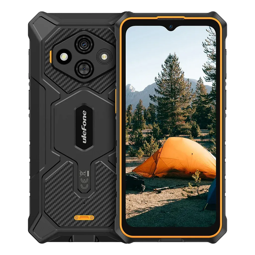 Мобільний телефон Ulefone Rugking 3 Pro 8/128Gb Black-Orange (6975326660945)