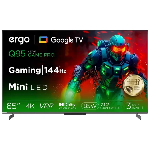 Телевізор Ergo 65MQ95 Game PRO