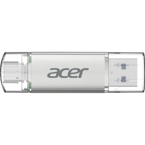 USB флеш накопичувач Acer 32GB UP300 Silver USB 3.2/Type-C (BL.9BWWA.588)