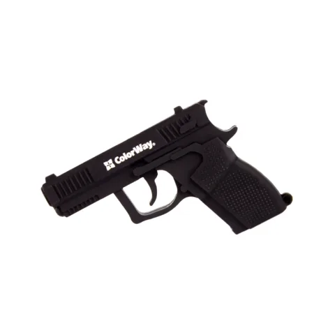 USB флеш накопичувач ColorWay Pistol 32 GB 3.0 Black (CW-USBPL32)