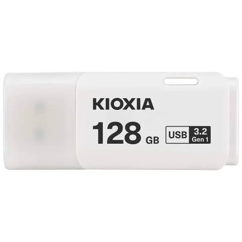 USB флеш накопичувач Kioxia 128GB TransMemory U301 White USB 3.2 (LU301W128GG4)