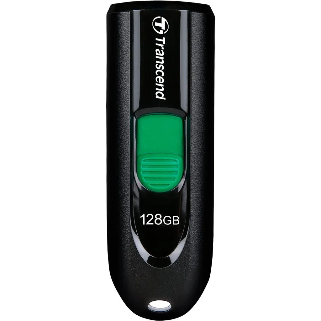 USB флеш накопичувач Transcend 128GB JetFlash 790C Black USB 3.1 Type C (TS128GJF790C)