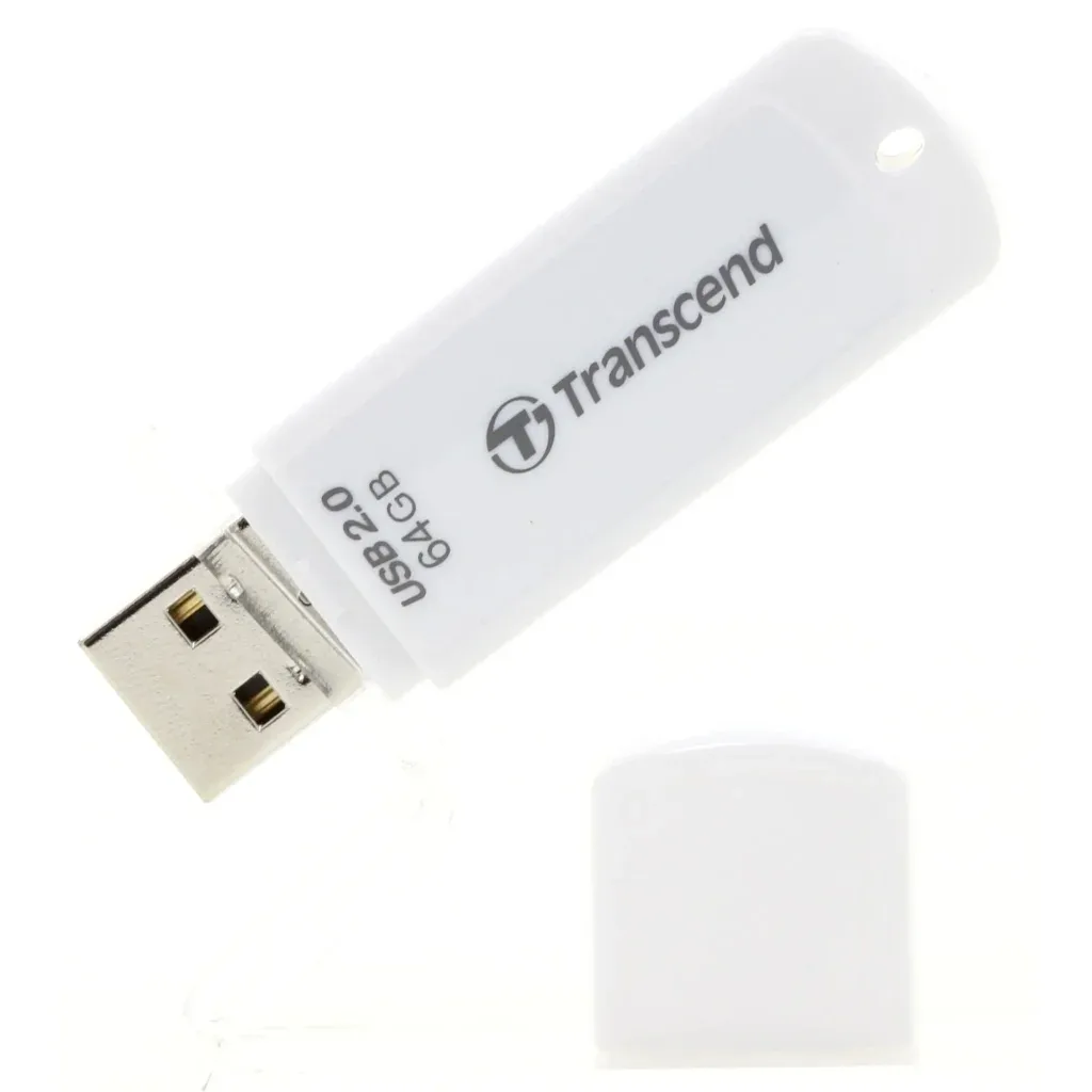 USB флеш накопичувач Transcend 64Gb JetFlash 370 (TS64GJF370)