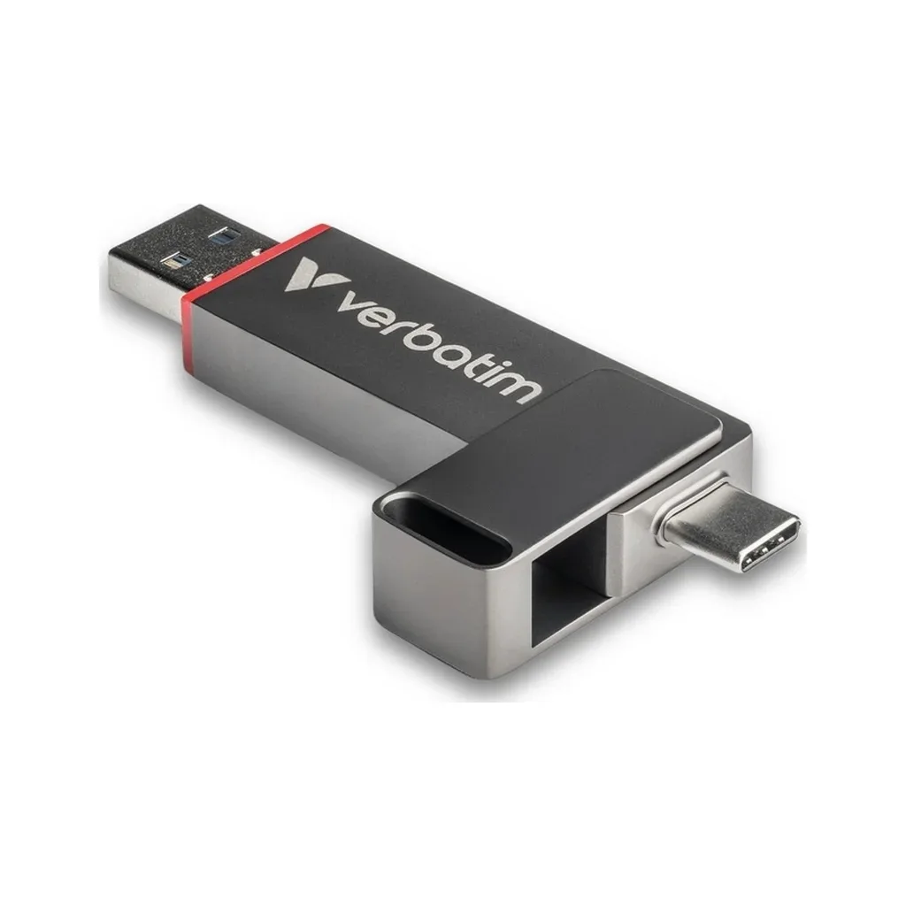 USB флеш накопичувач Verbatim 512GB QuickStick USB 3.2/USB-C (32042)