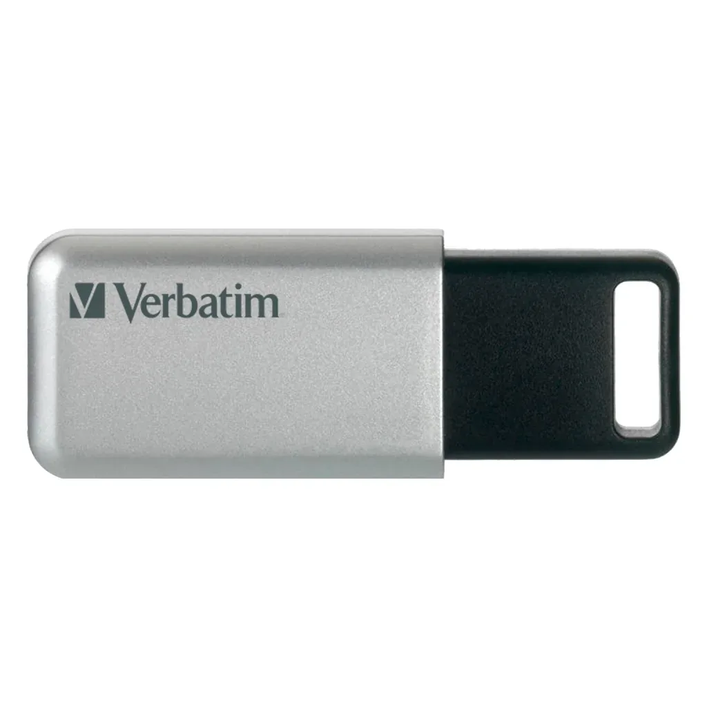 USB флеш накопичувач Verbatim 64GB Secure Pro with 256 AES USB 3.2 (98666)