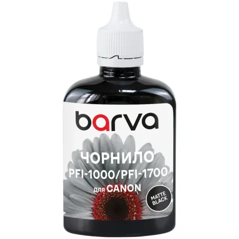 Чорнило Barva Canon PFI-1000/PFI-1700 100ml MBK, pigment (C1700-973)
