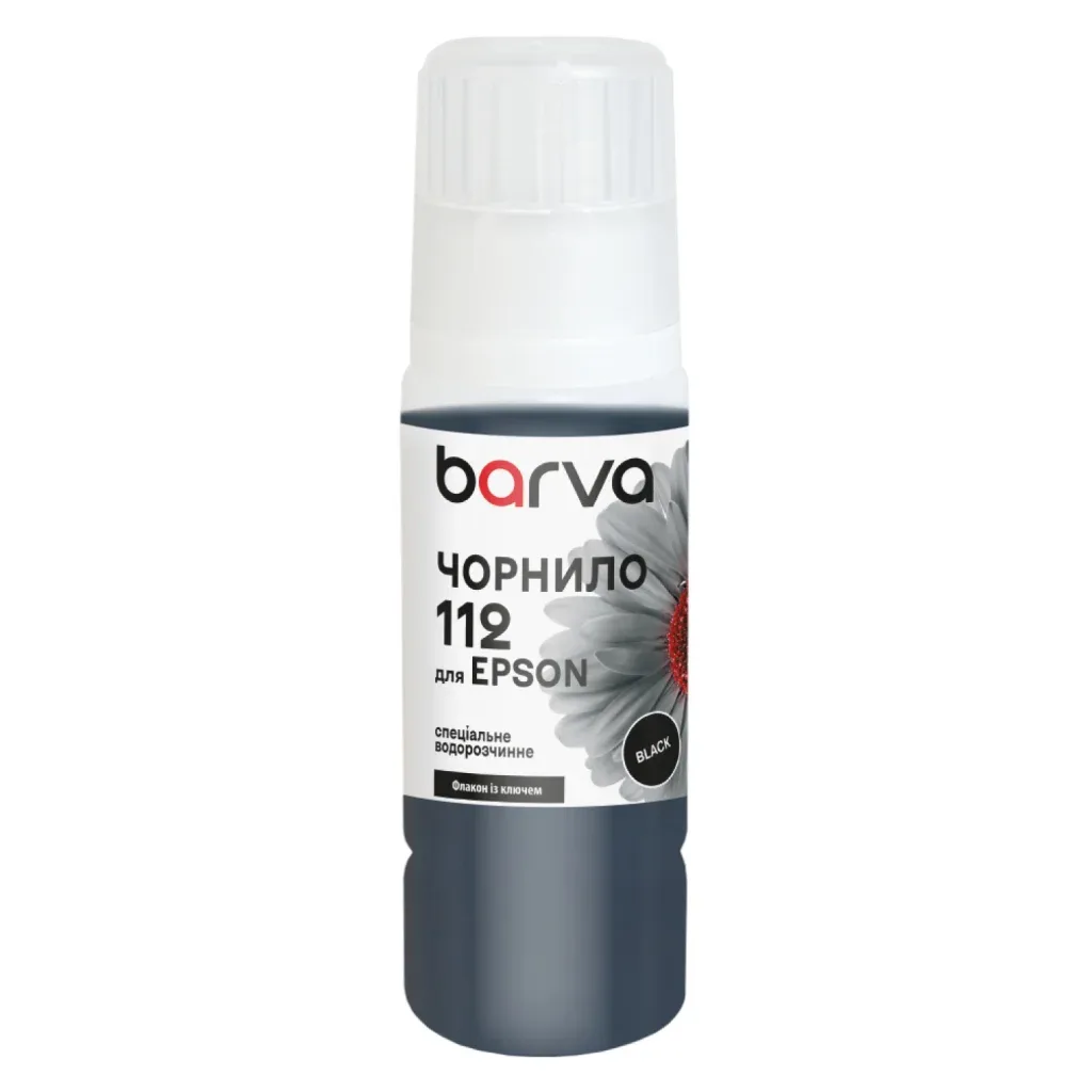 Чорнило Barva Epson 112 70ml, special, OneKey, Black (E112-1064)