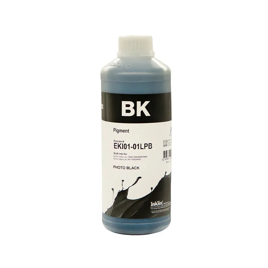 Чорнило InkTec Epson LFP Pigment Photo Black 1L (EKI01-01LPB)