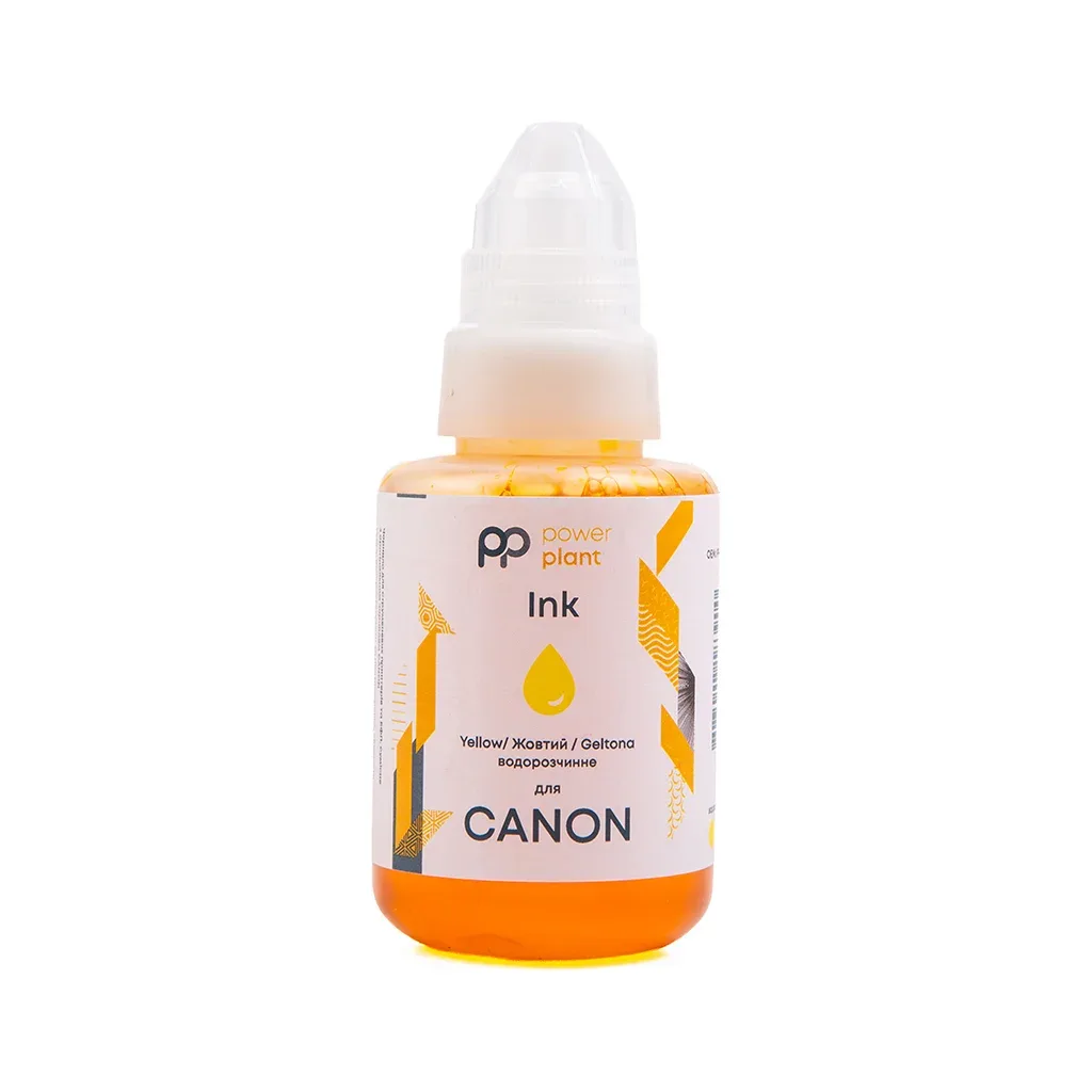 Чорнило PowerPlant для Canon 140г Yellow (PP-CAN-Y)