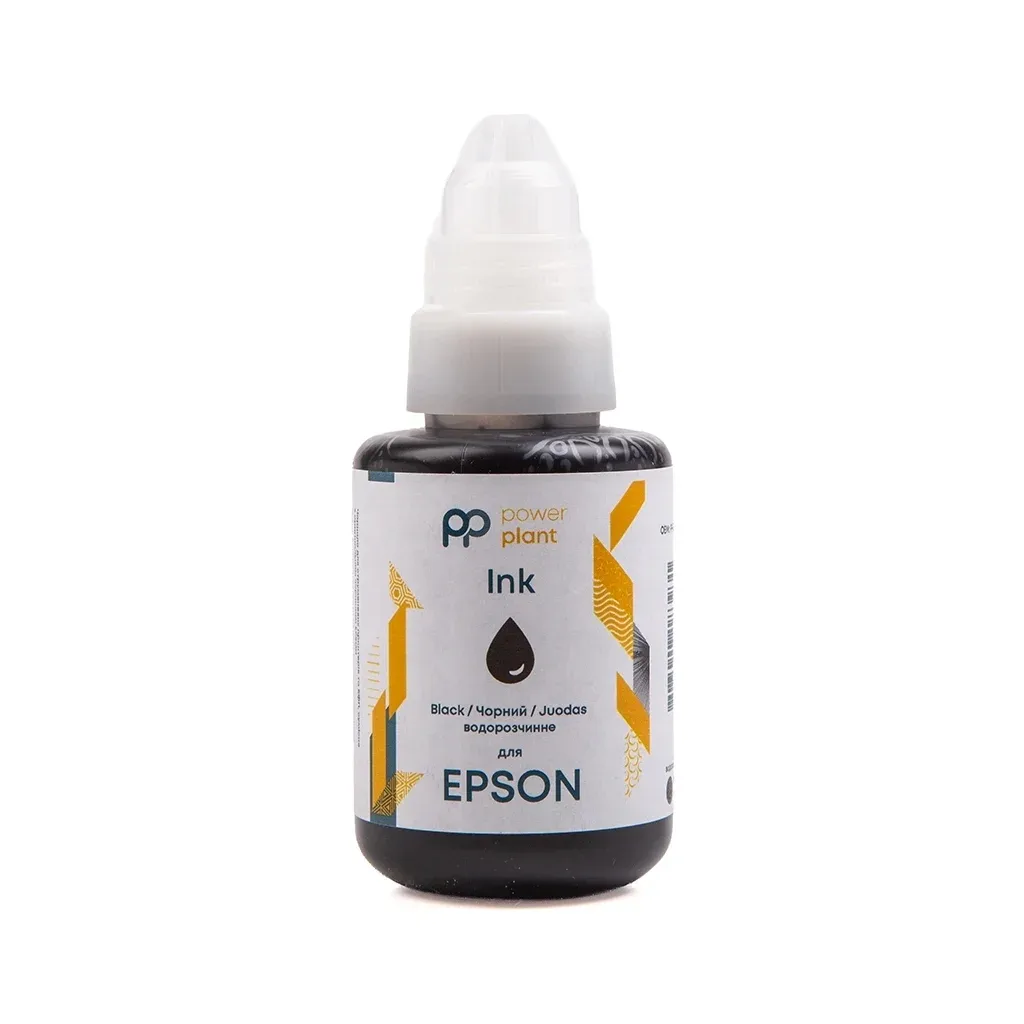 Чорнило PowerPlant для Epson 140г Black (PP-EPS-B)