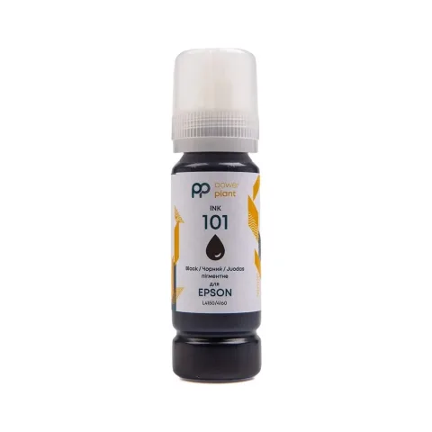 Чорнило PowerPlant Epson 101 L4150/4160 70г Black Pigment (PP101BP)