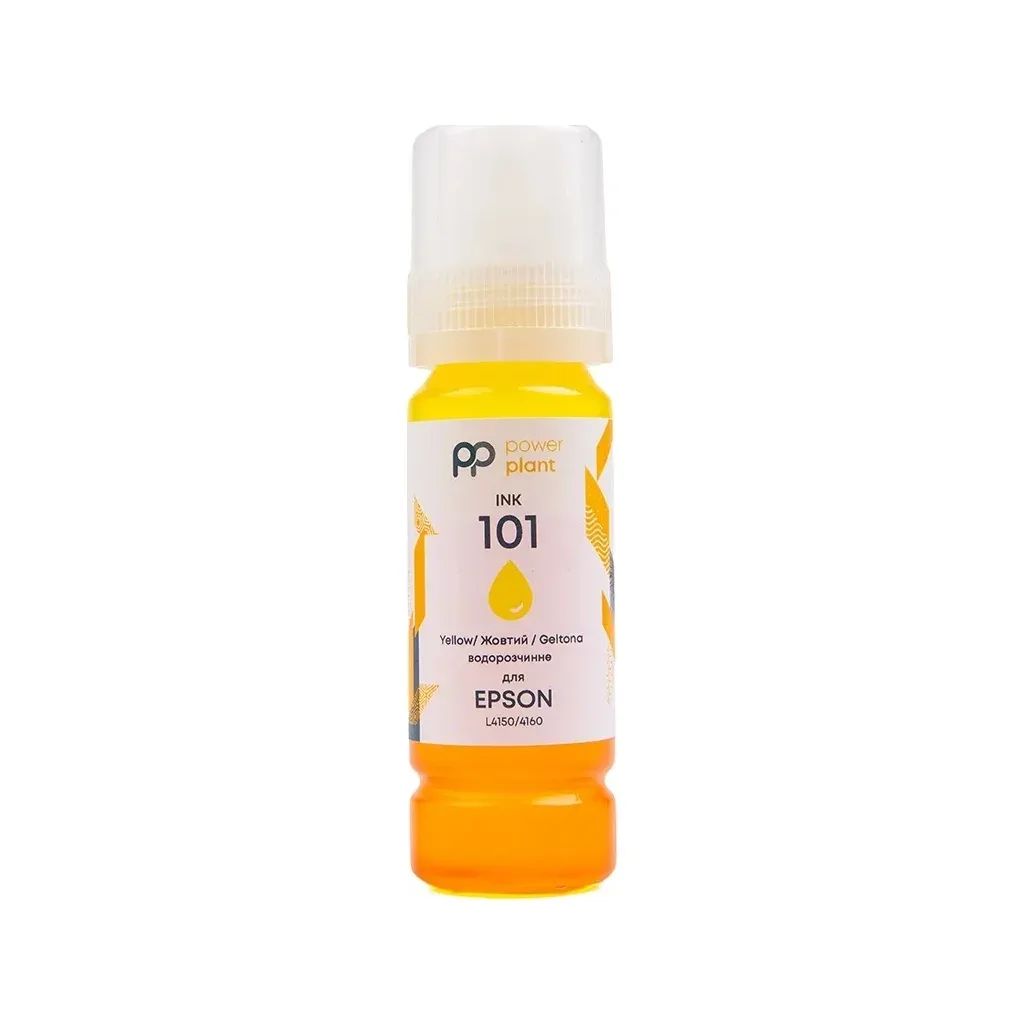 Чорнило PowerPlant Epson 101 L4150/4160 70г Yellow (PP101Y)