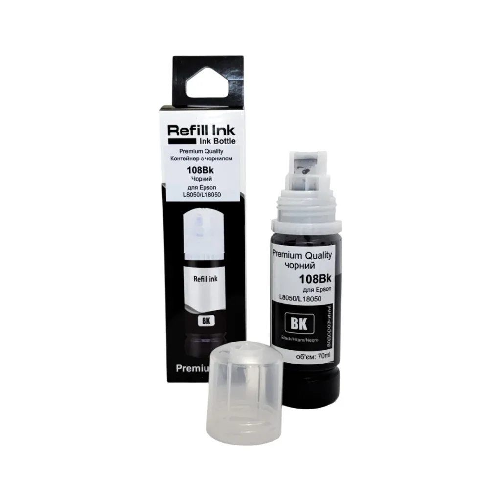 Чорнило Premium Quality Epson 108 70мл Black (70264901)