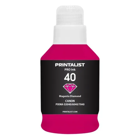 Чорнило Printalist Canon GI-40 для G5040/G6040 190г Magenta (PL40M)
