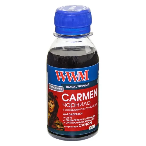 Чорнило WWM CANON UNIVERSAL CARMEN 100g black (CU/B-2)