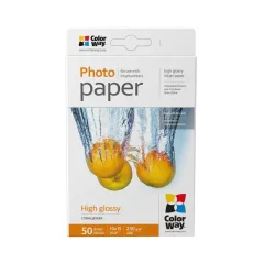 Фотопапір ColorWay 10x15 230г glossy, 50с (PG2300504R)