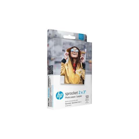 Фотопапір HP Zink 2x3" Sprocket, glossy, self-adhesive, 50sh (HPIZ2X350)