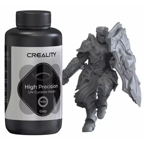 Фотополімерна смола Creality Resin, LCD 8K High Precision 1kg, gray (3302190003)