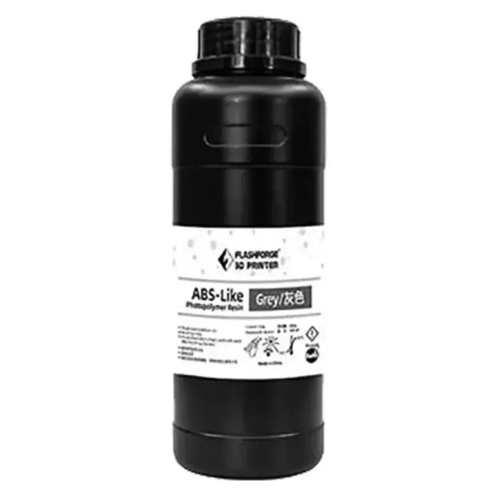 Фотополімерна смола Flashforge Resin ABS-Like UV/LCD Grey 0,5kg (20001863001)