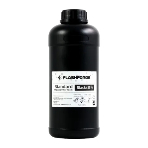 Фотополімерна смола Flashforge Resin Standart UV/LCD Black 1kg (20002084001)