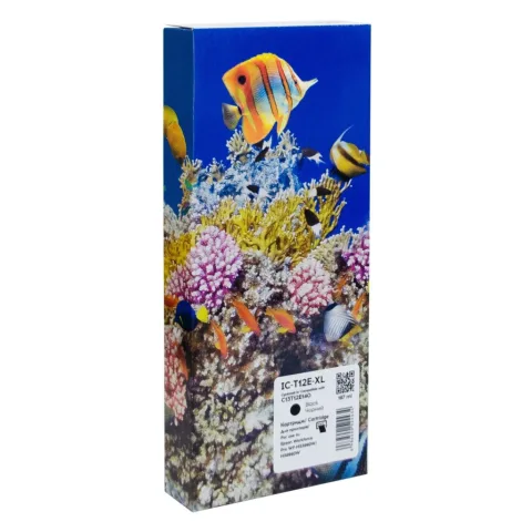 Картридж Barva Epson T12E black XL C13T12E140 10K (IC-T12E-XL)