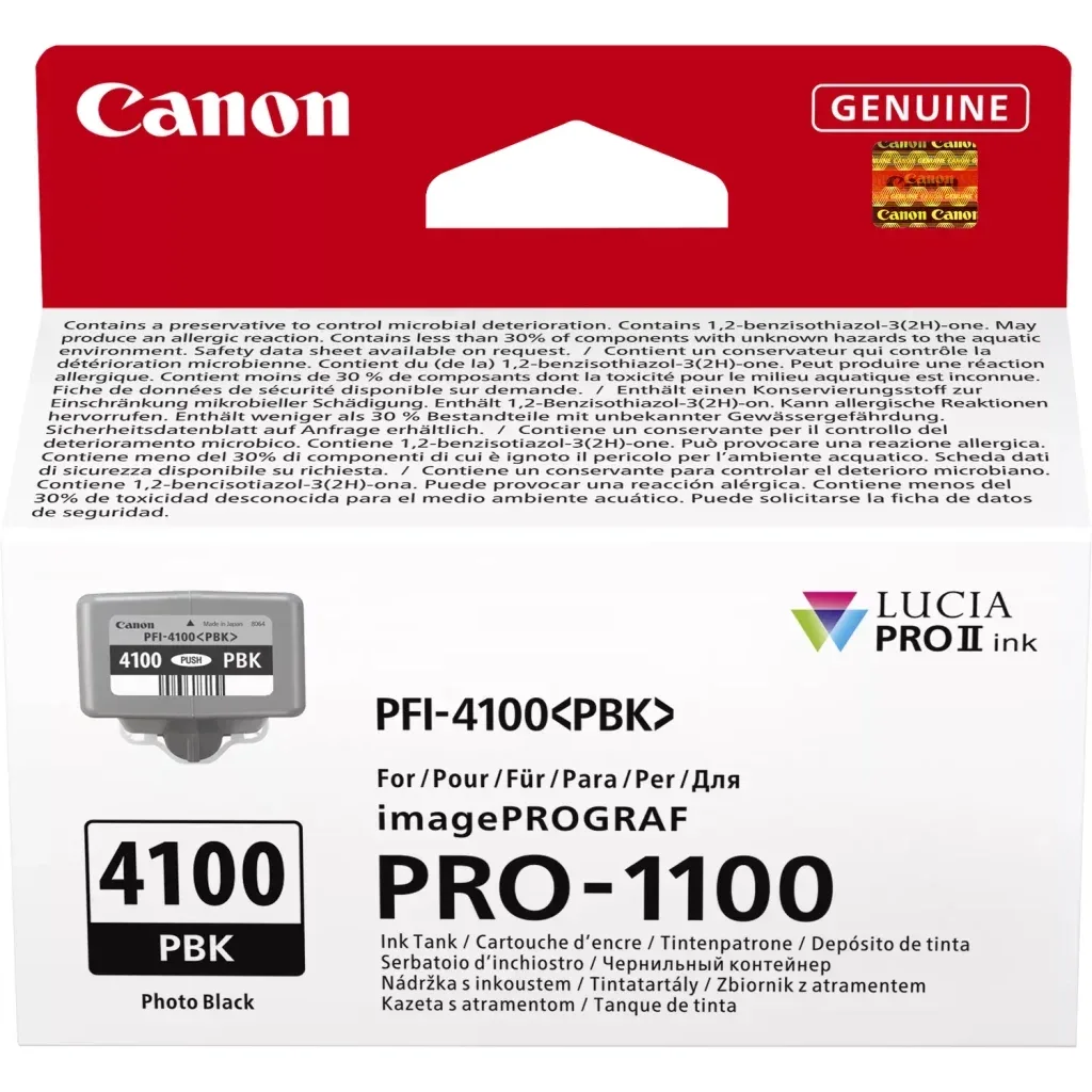 Картридж Canon PFI-4100 Photo Black (6777C001)