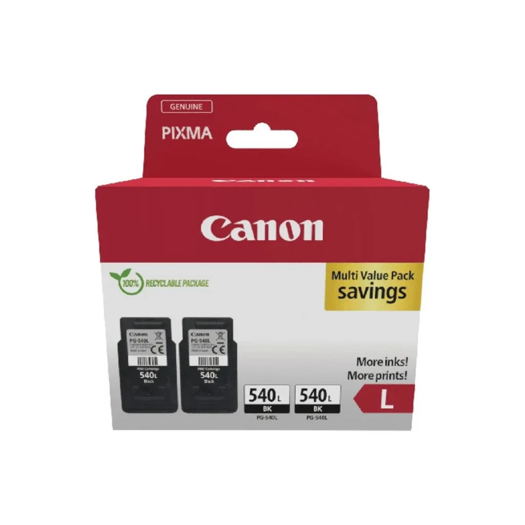 Картридж Canon PG-540L Black Double pack (5224B020)