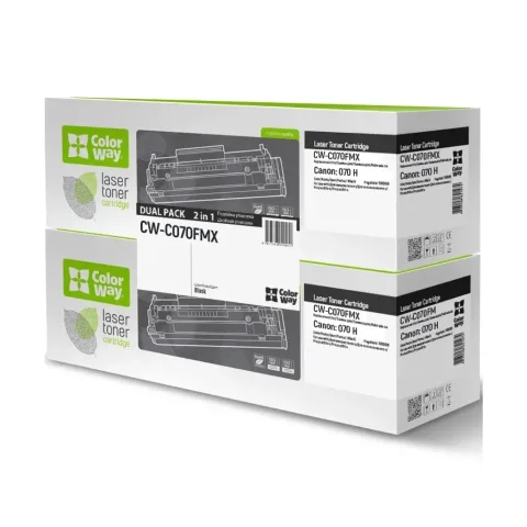 Картридж ColorWay CANON (070H) MF461w/463dw/465dw/LBP243dw/246dw DUAL PACK (CW-C070FMX)