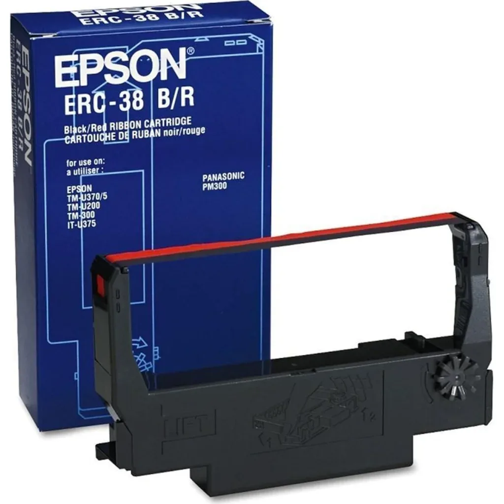Картридж Epson ERC-38 Black Ribbon Cassette (C43S015374 / C43S015244)