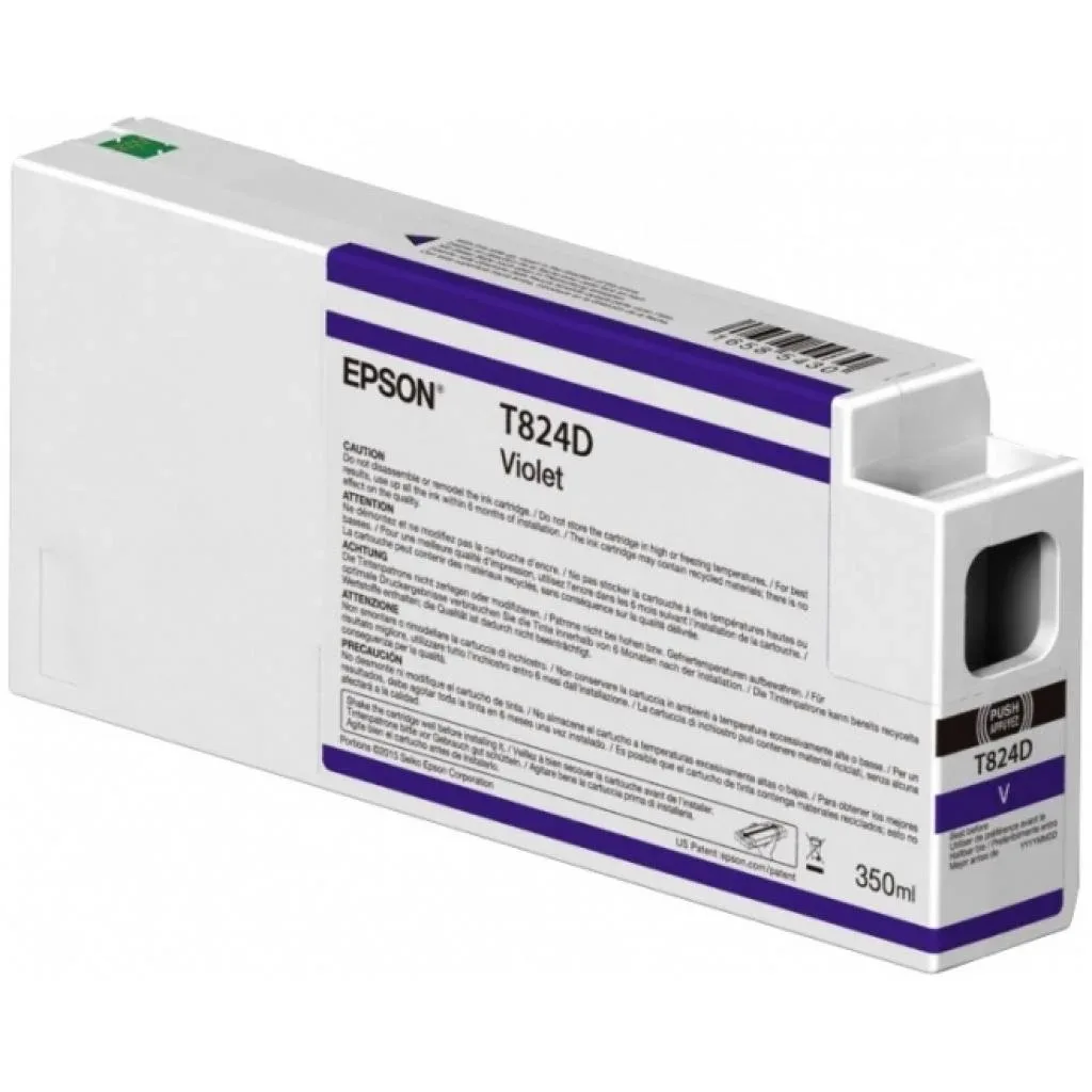 Картридж Epson SureColor SC-P6000/P7000/P8000/P9000 Violet 350ml C13T824D00 (C13T54XD00)
