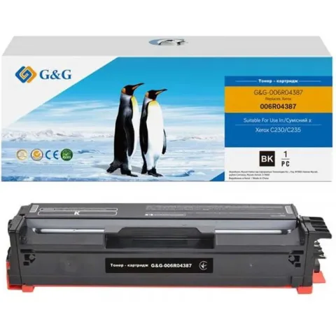 Картридж G&G Xerox C230/C235 Black 1.5K (G&G-006R04387)