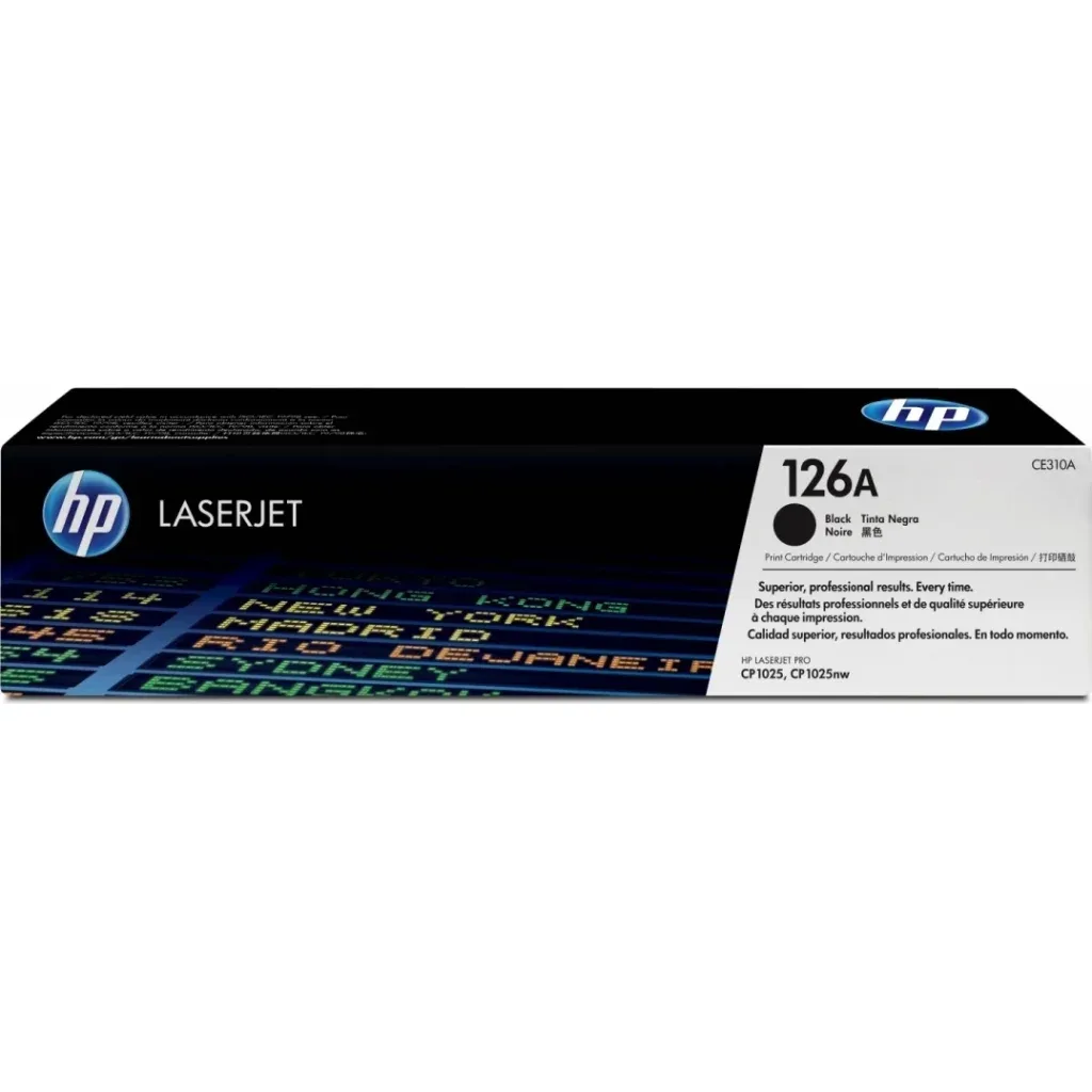 Картридж HP CLJ  126A black, для CP1025 (CE310A)