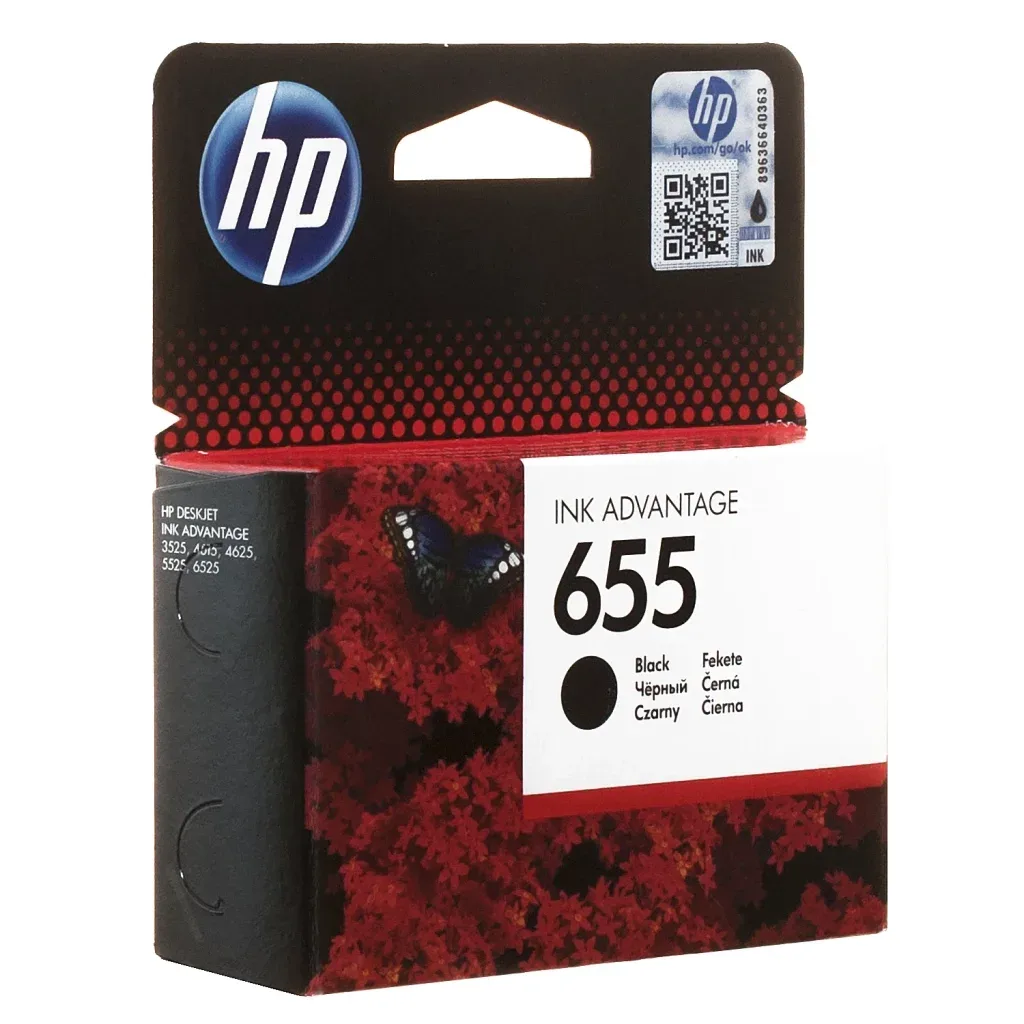 Картридж HP DJ No.655 Black DJ 4615/4625/3525 (CZ109AE)