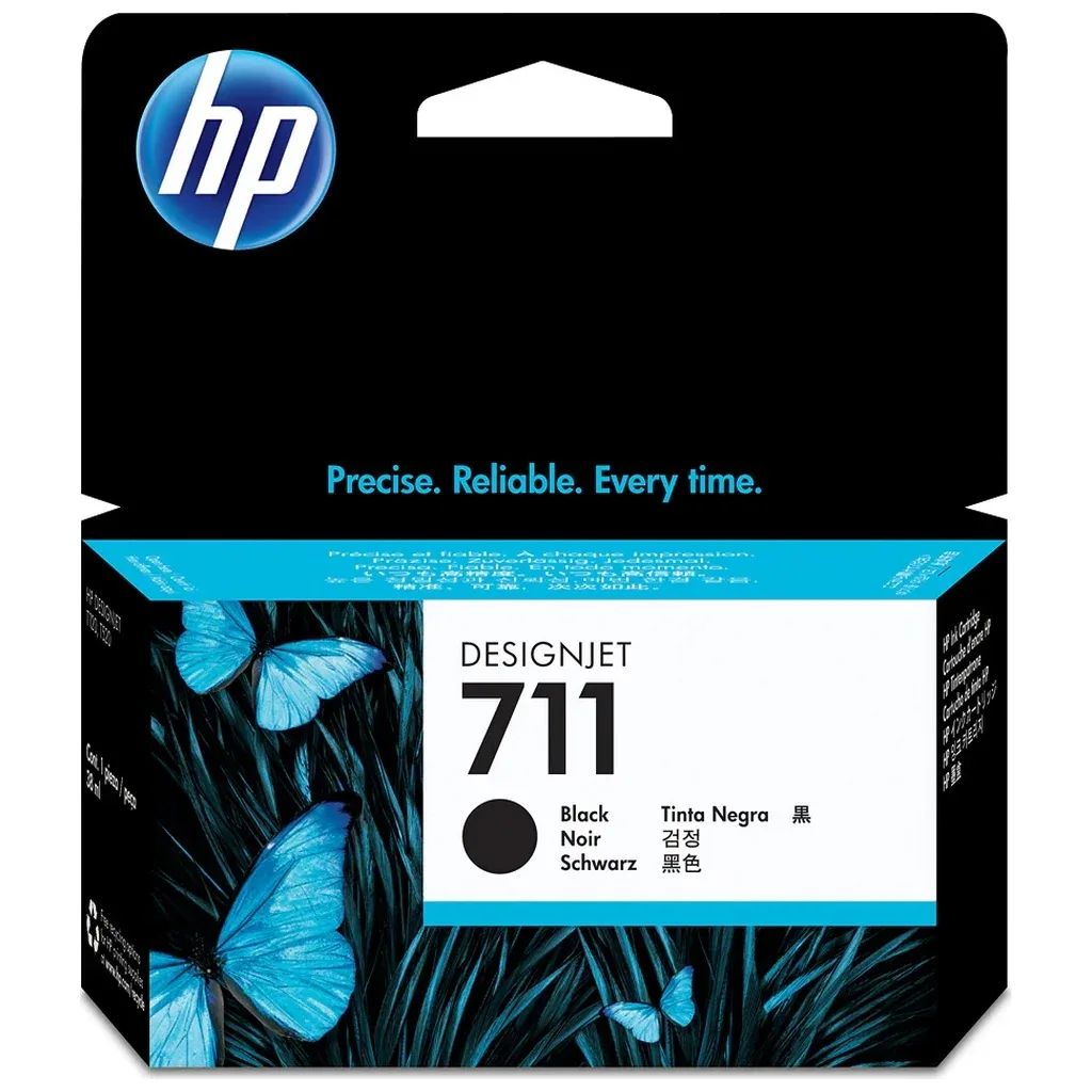 Картридж HP DJ No.711 DesignJet 120/520 Black (CZ129A)
