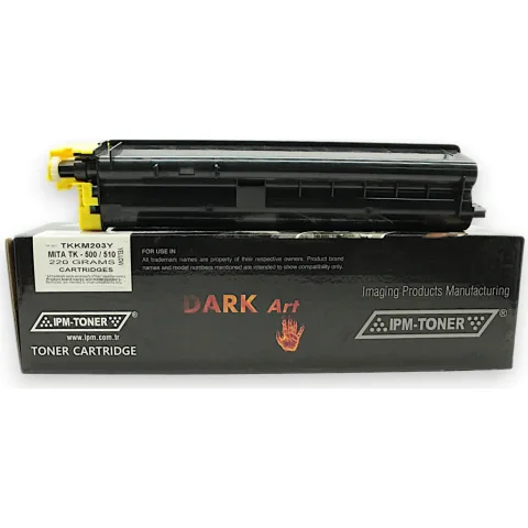 Картридж IPM Kyocera-Mita TK-500/510 220г Yellow (TKKM203Y)