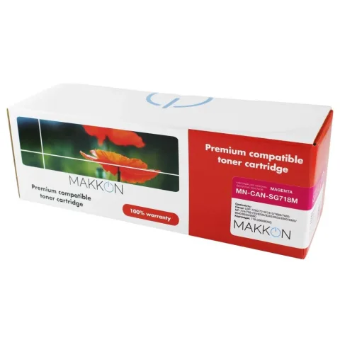 Картридж Makkon Canon 718 (SG118M) 2.9k magenta (MN-CAN-SG718M)