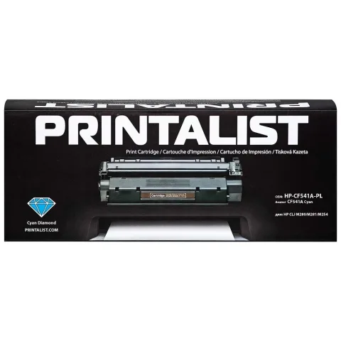Картридж Printalist HP CLJ M280/M281/M254 CF541A Cyan (HP-CF541A-PL)