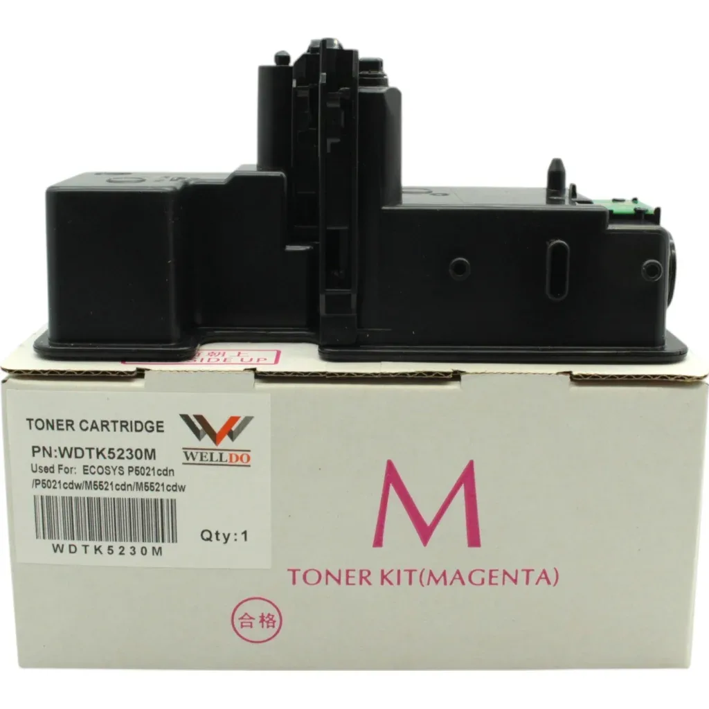 Картридж Welldo Kyocera TK-5230, Magenta, SAKATA, 2.2к (WDTK5230M)