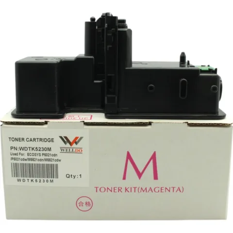 Картридж Welldo Kyocera TK-5230, Magenta, SAKATA, 2.2к (WDTK5230M)